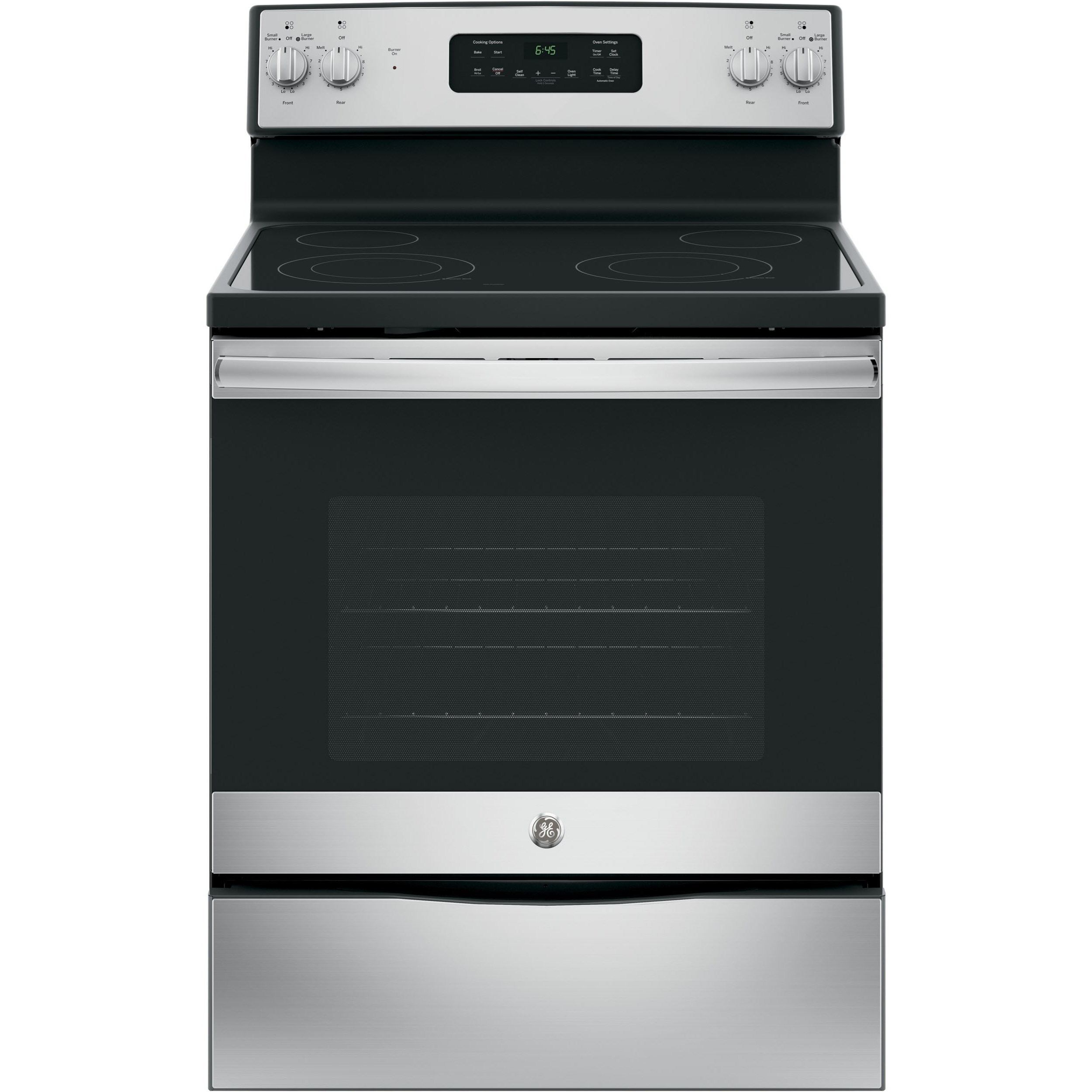 GE Appliances JB645RKSS 30" FreeStanding Electric Range Furniture